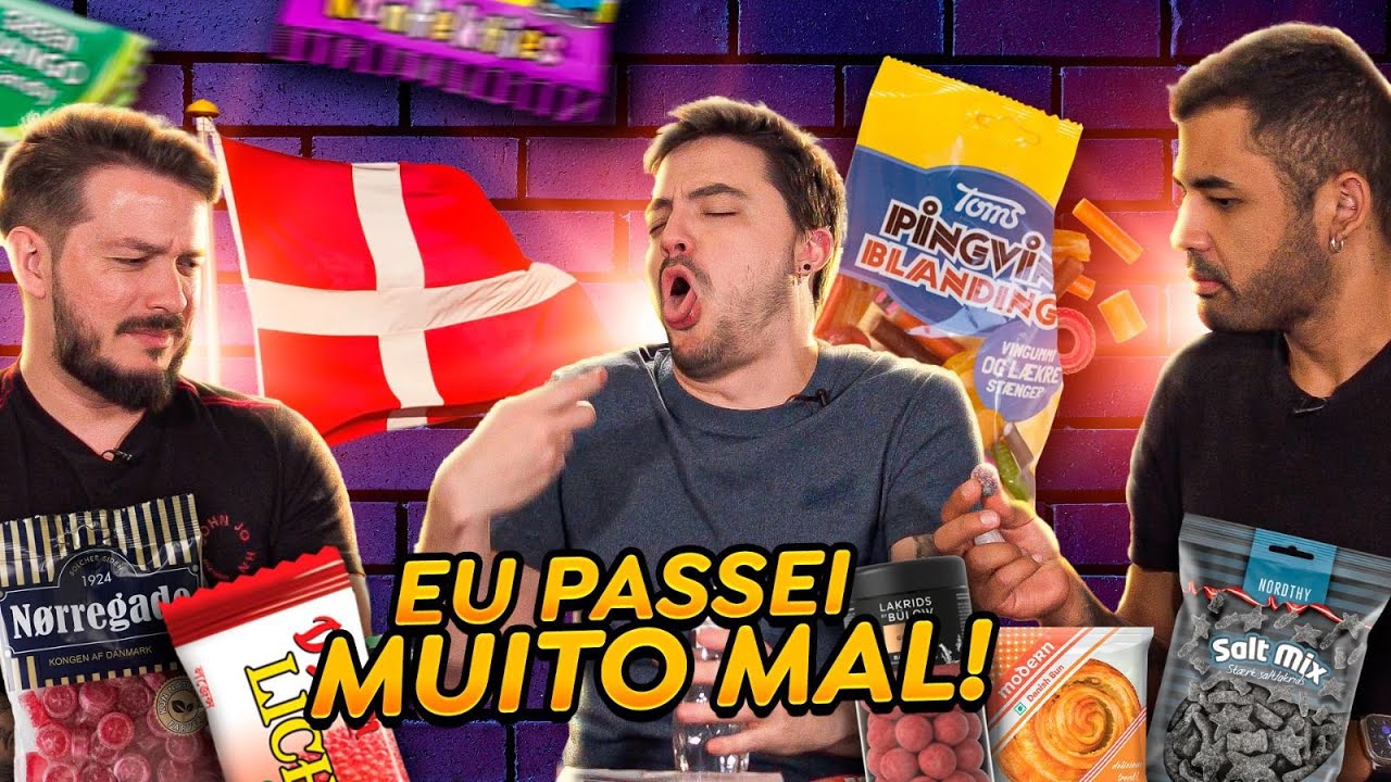 PROVANDO DOCES DA DINAMARCA (Inacreditável!!!)