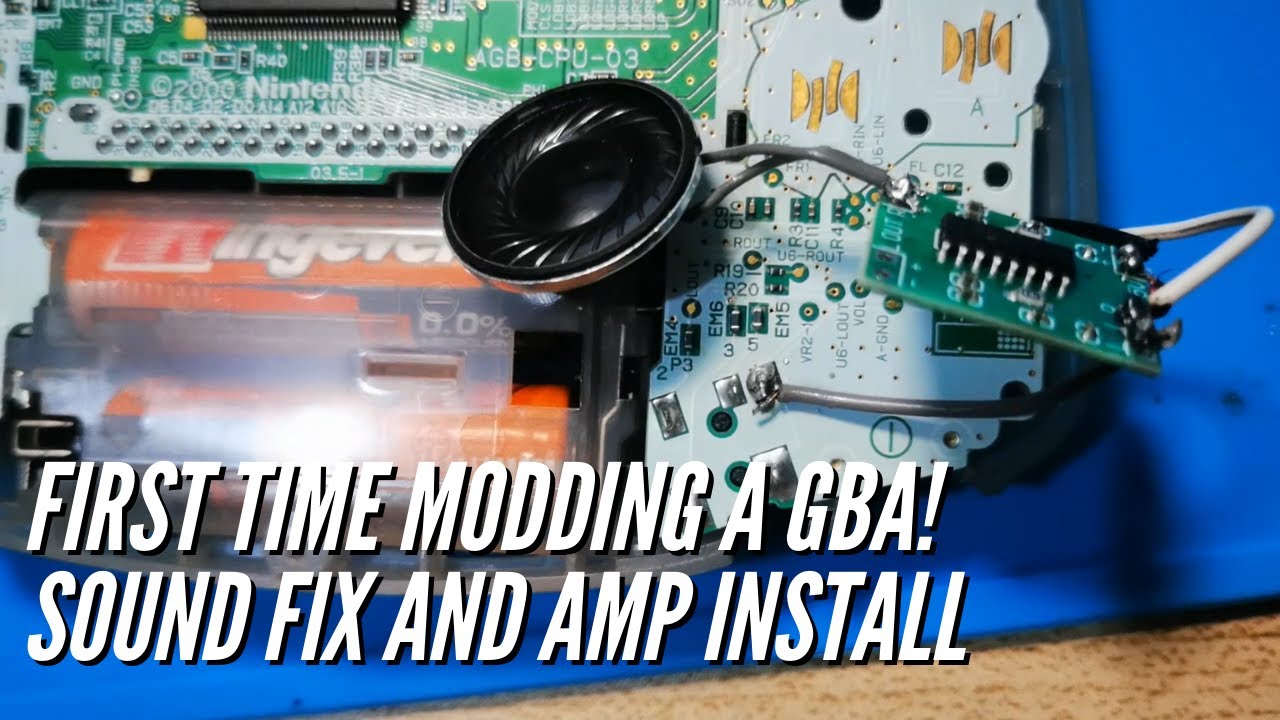 Gameboy Advance AMP Install | Gameboy Series