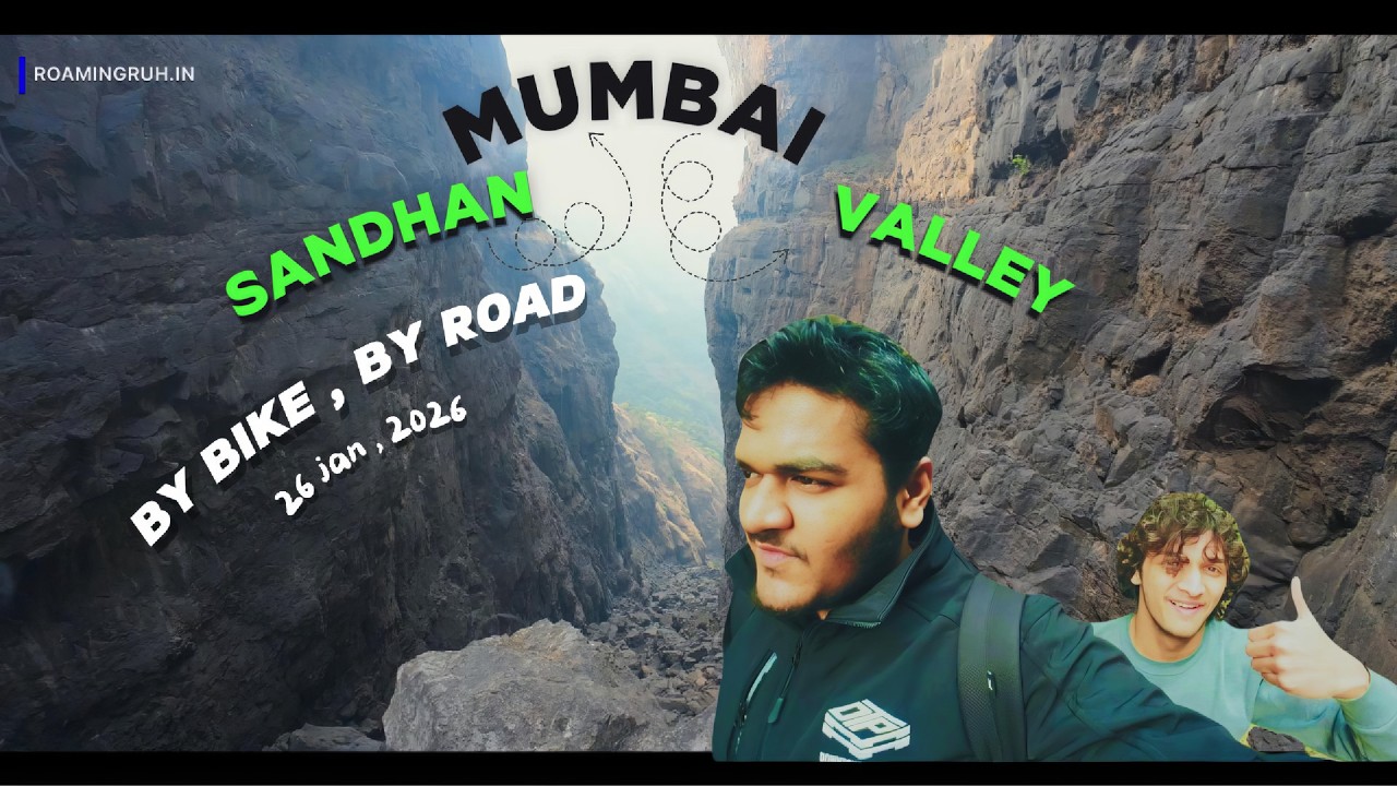 SANDHAN VALLEY  - BY ROAD BY BIKE THROUGH BHANDARDARA LAKE - 26 JAN , 2026  HUNTER 350 MOTOVLOG
