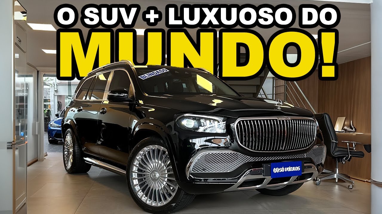 O SUV mais LUXUOSO do MUNDO! Maybach GLS 600 na Só Veículos!