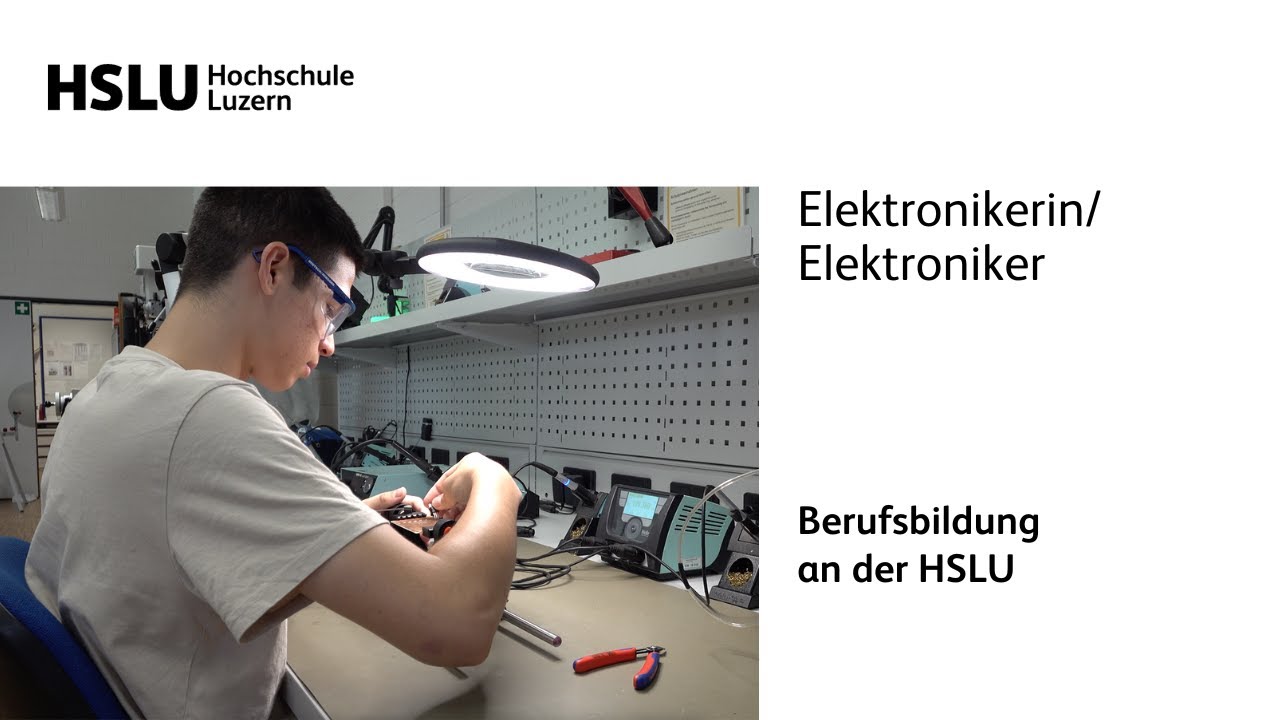 Berufsbildung HSLU - Elektroniker:in EFZ