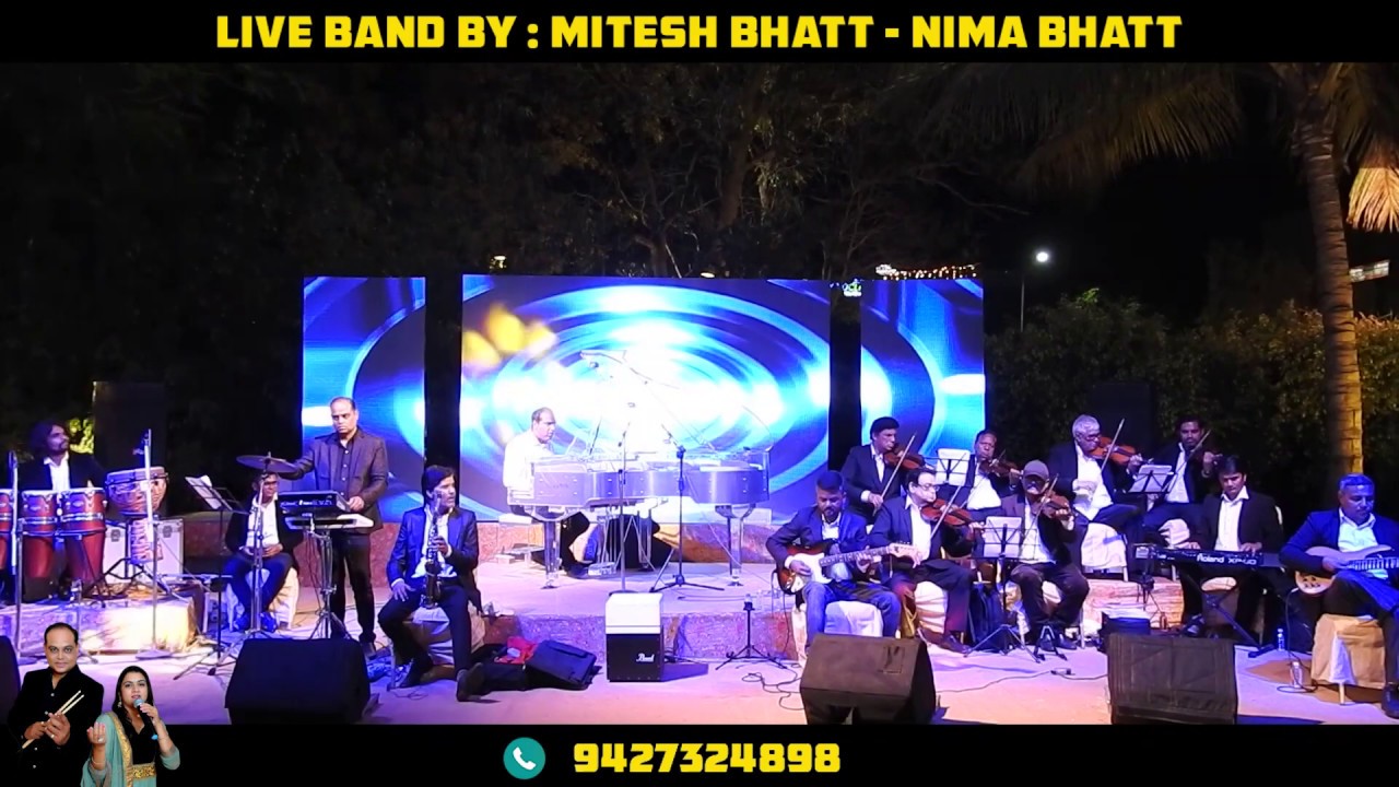 RAAT KE HUMSAFAR INSTRUMENTAL WITH TRANSPARENT GRAND PIANO BY MITESH BHATT-NIMA BHATT +9194273 24898