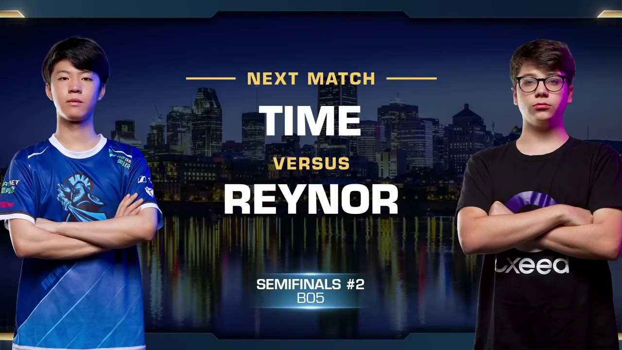 TIME vs Reynor TvZ - Semifinals - WCS Montreal 2018 - StarCraft II