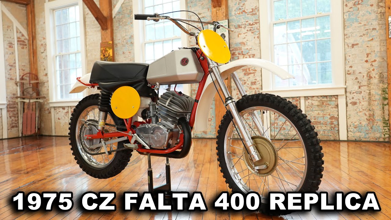 $22,000 1975 CZ 400 FALTA REPLICA