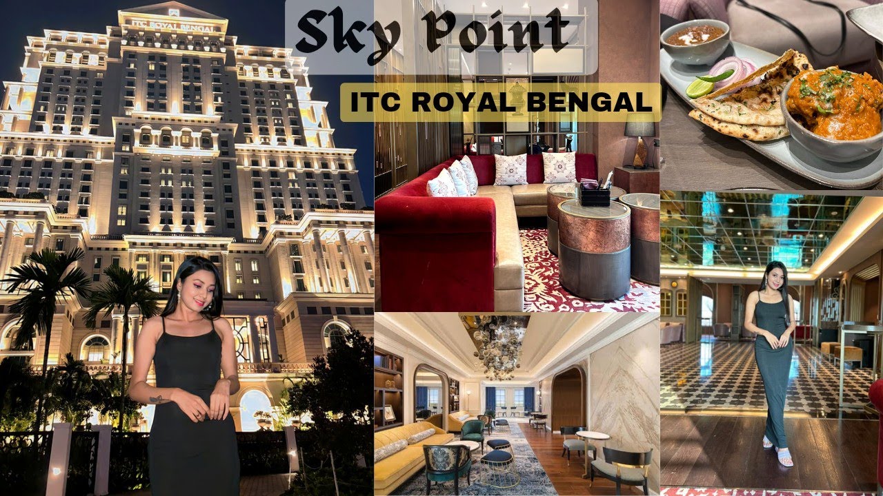 Sky Point Rooftop lounge | Itc Royal Bengal |  food review | Kolkata