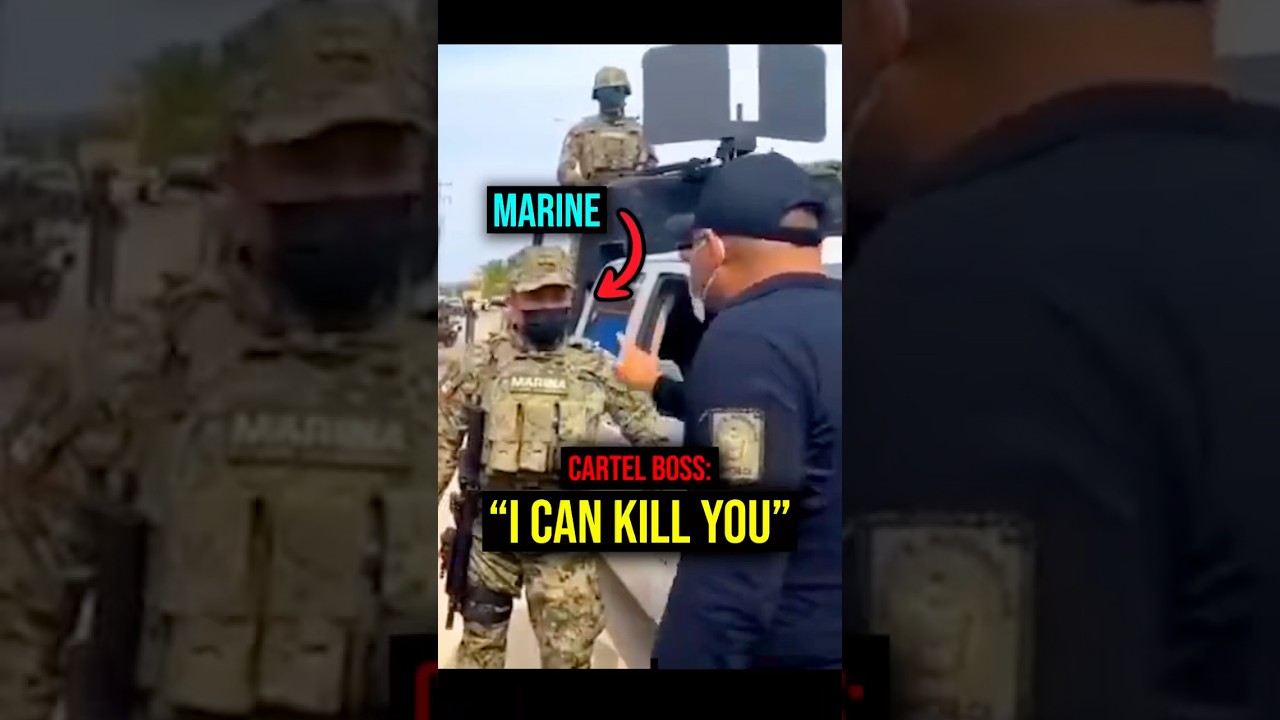 Marine Gets CHECKED By Cartel Boss 😨