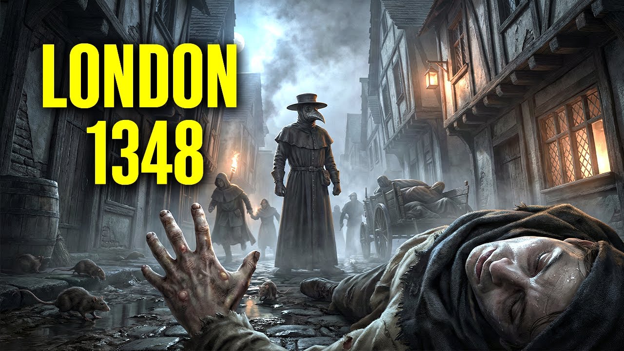 A Day In London During The Bubonic Plague In The 1300s (AI Reconstruction)