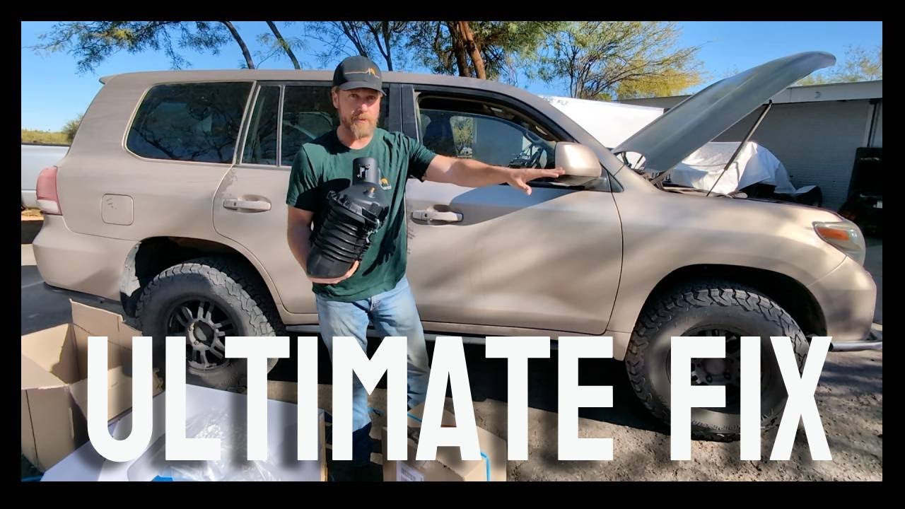 The ultimate 200 Series Land Cruiser Air Filter (Air Filter/Airbox) Donaldson Powercore!
