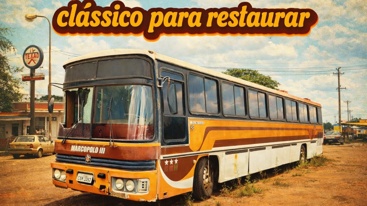 MARCOPOLO 3 DA PRIMEIRA GERAÇÃO! RARIDADE À VENDA.