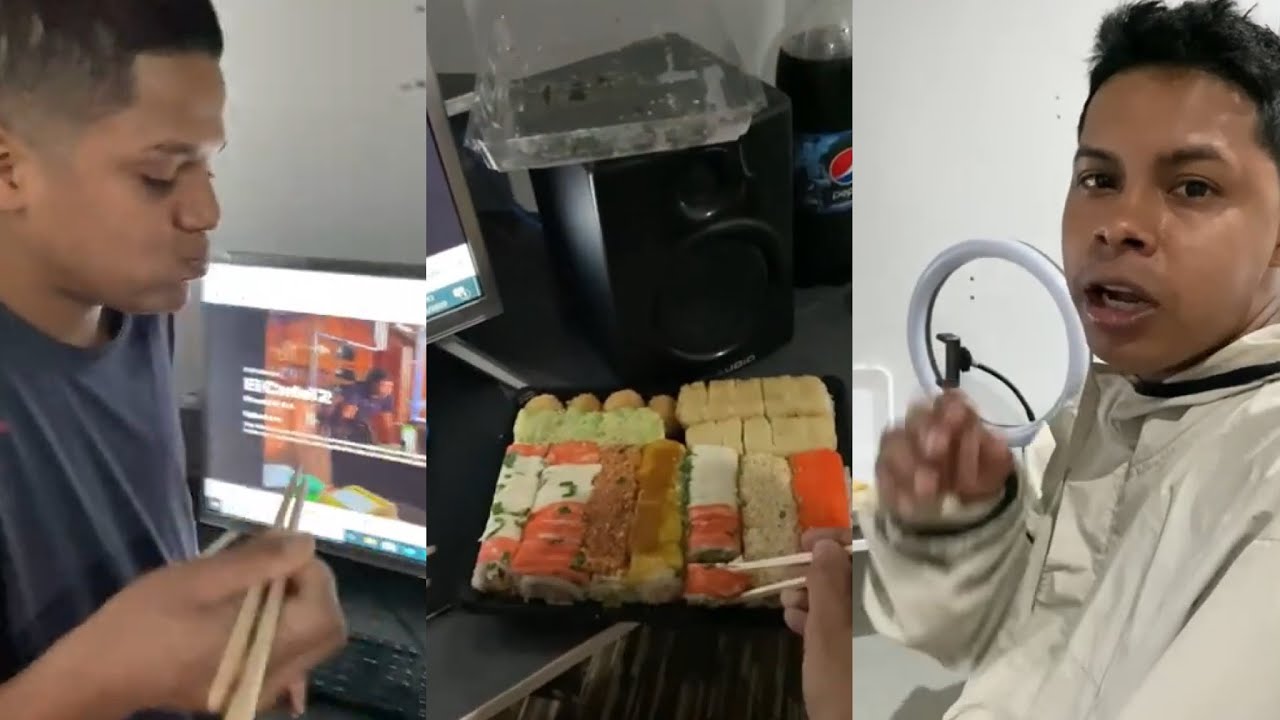 La Primera Vez que Comen SUSHI Mira la Reacción de Alexander Y Erick
