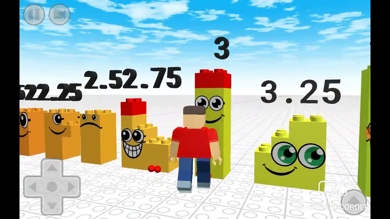 numberblock 0.25 - 10 #3 (MY MOST VIEWED VIDEO)