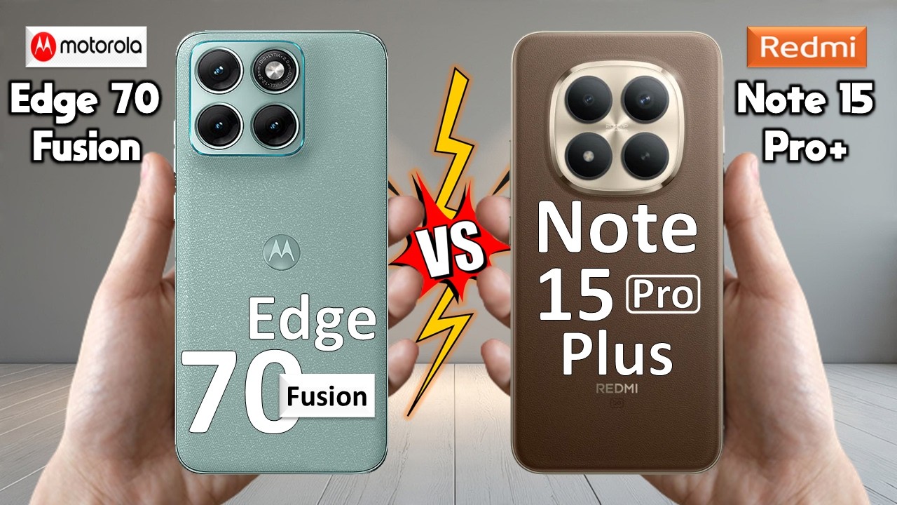 Motorola Edge 70 Fusion Plus Vs Redmi Note 15 Pro Plus - Full Comparison 🔥 Techvs