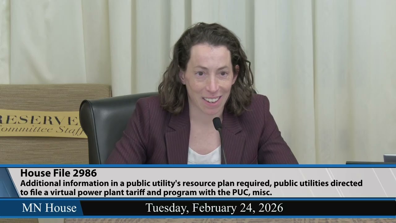 Public utilities to develop and implement a virtual power plant program 2/24/26
