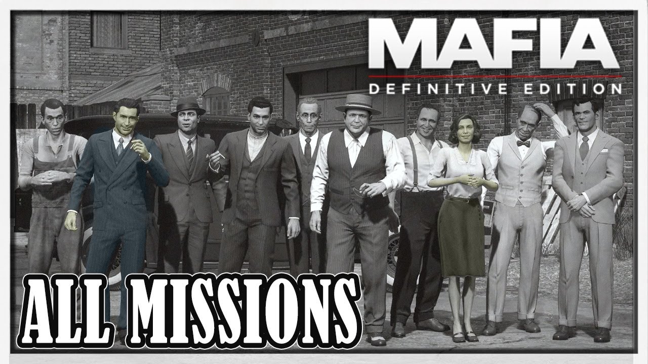 Mafia Definitive Edition - All Missions | Full Game