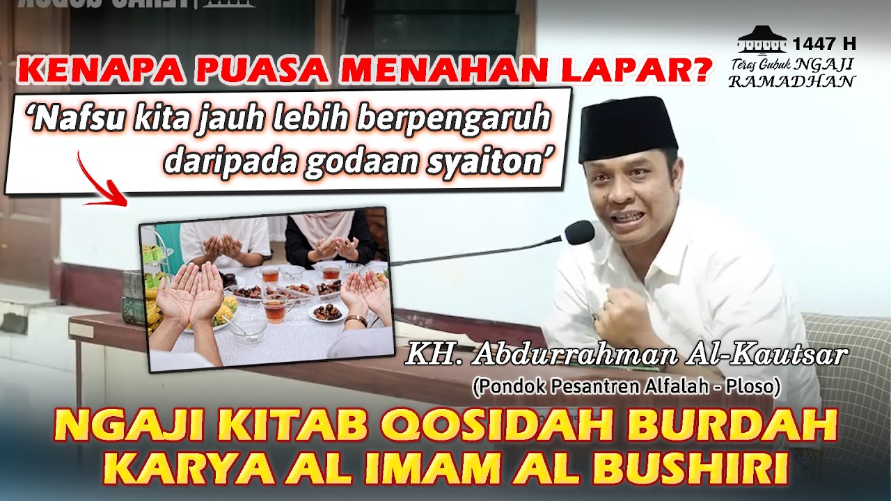 GUS KAUTSAR - NAFSU JAUH LEBIH BERPENGARUH DARIPADA SYAITON #alfalah #guskautsar