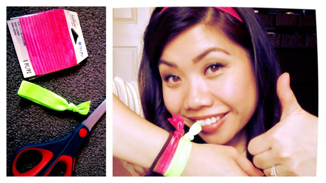 DIY: Hair Elastics / Twistbands