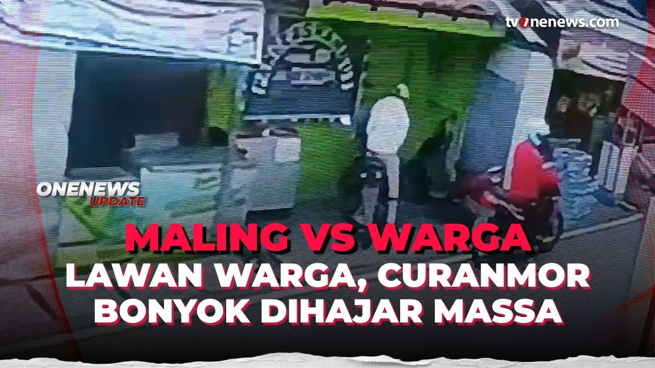 Serang Warga dengan Kunci T, Curanmor di Klender Malah Babak Belur Dihajar Massa | OneNews Update