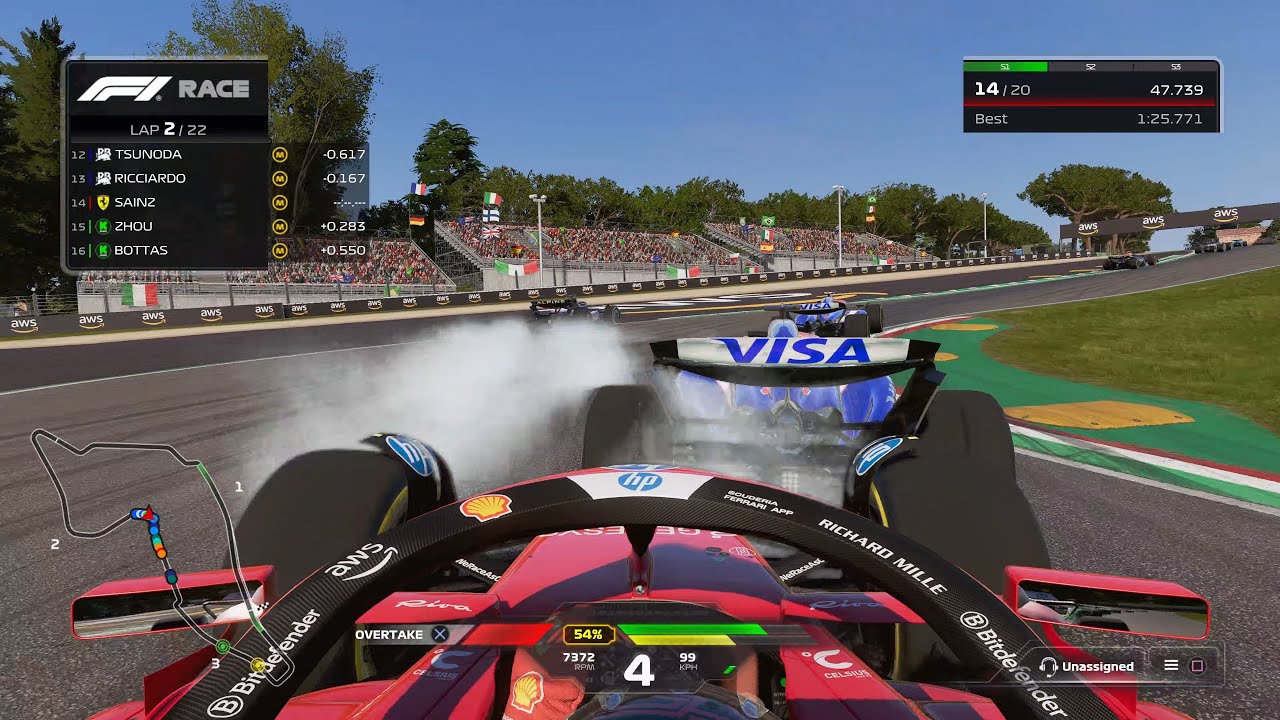 F1 24 | Round 7 | Imola | Ferrari SF-24 | Sainz