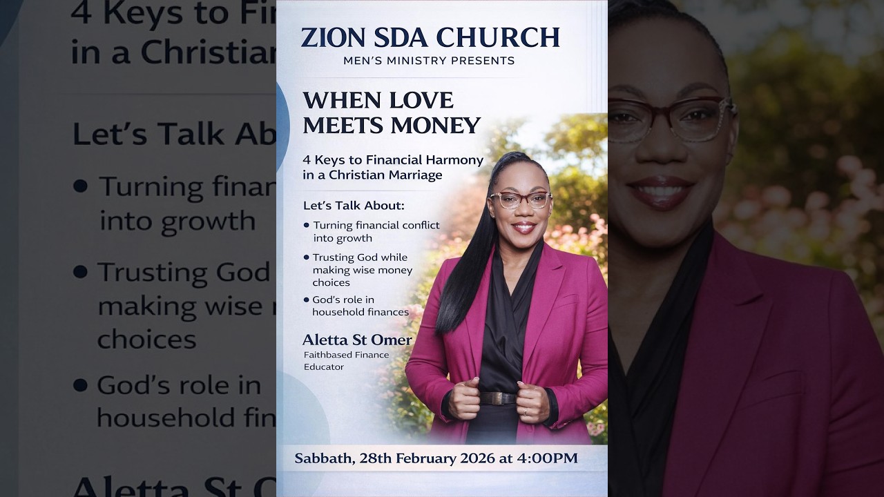 Zion SDA Church ||  WHEN LOVE MEET'S MONEY  || FEBRUARY 28TH || 2026