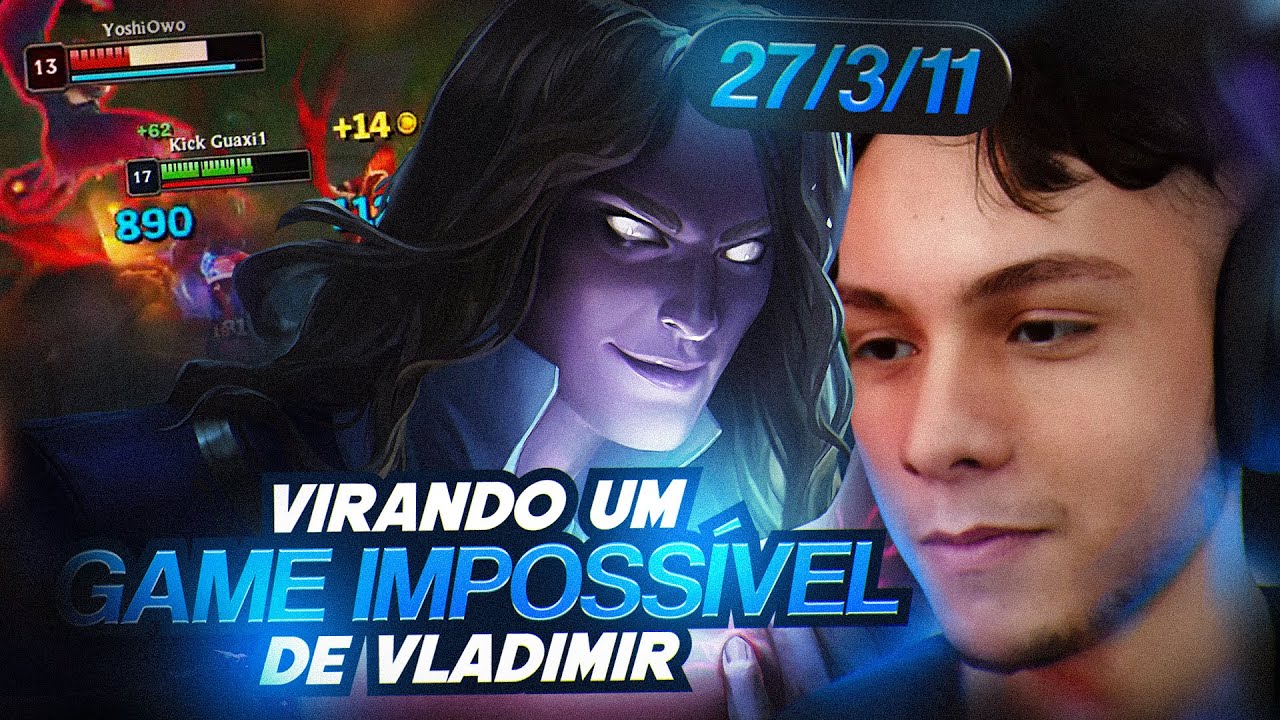 Aprenda carregar a partida !  Vladimir vs Smolder