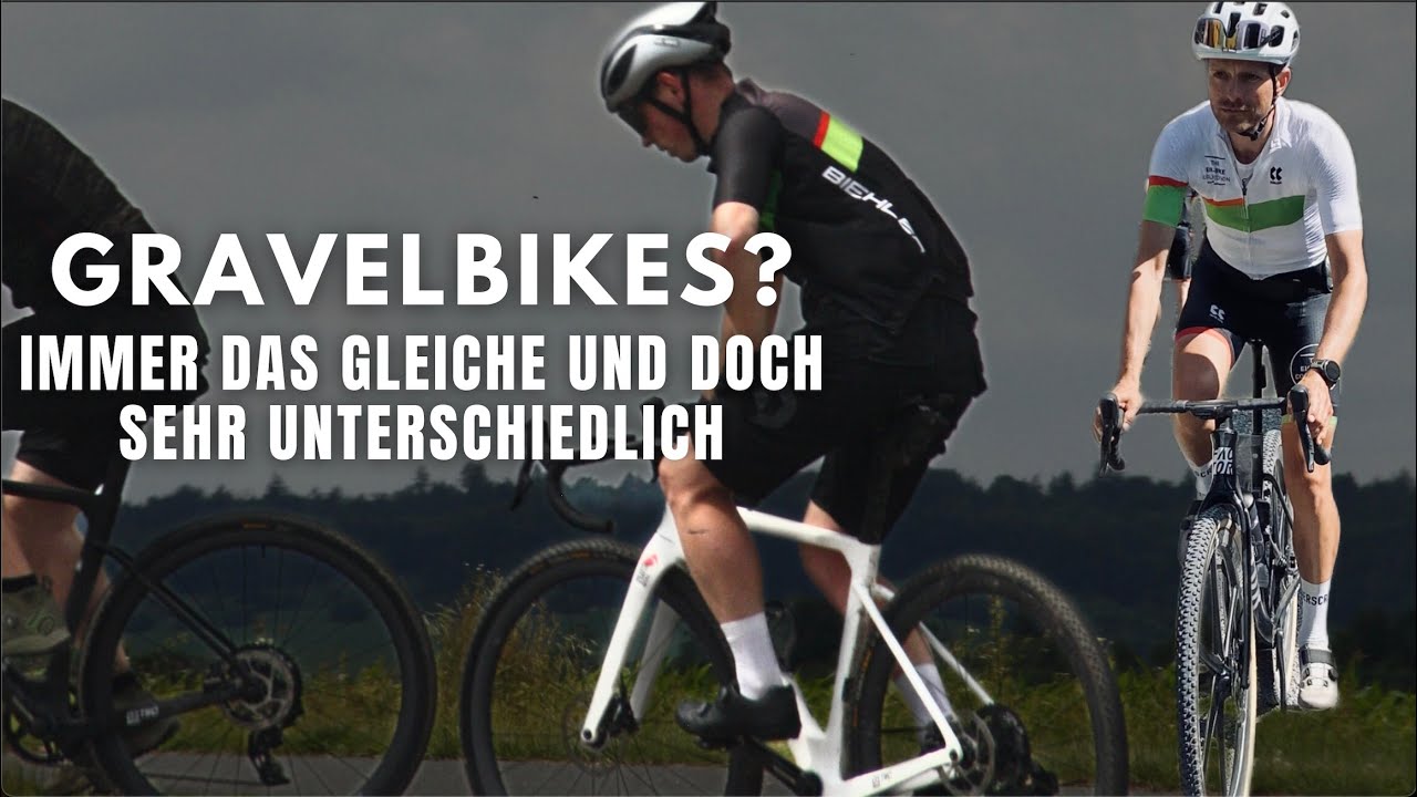 Gravelbikes - Immer das Gleiche und doch sehr unterschiedlich! I EIC-BIKE