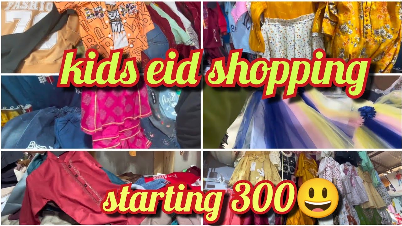 Kids collection eid special sale.karkano market