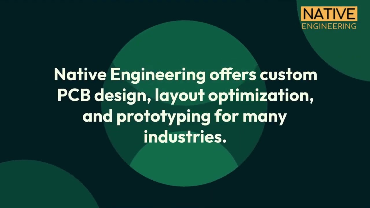 Expert PCB Design & Prototyping | Native Engineering for Smarter Electronics
