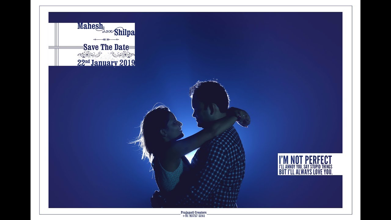 MAHESH + SHILPA | PRE WEDDING VIDEO | NAZM NAZM | Ed Sheeran - Perfect