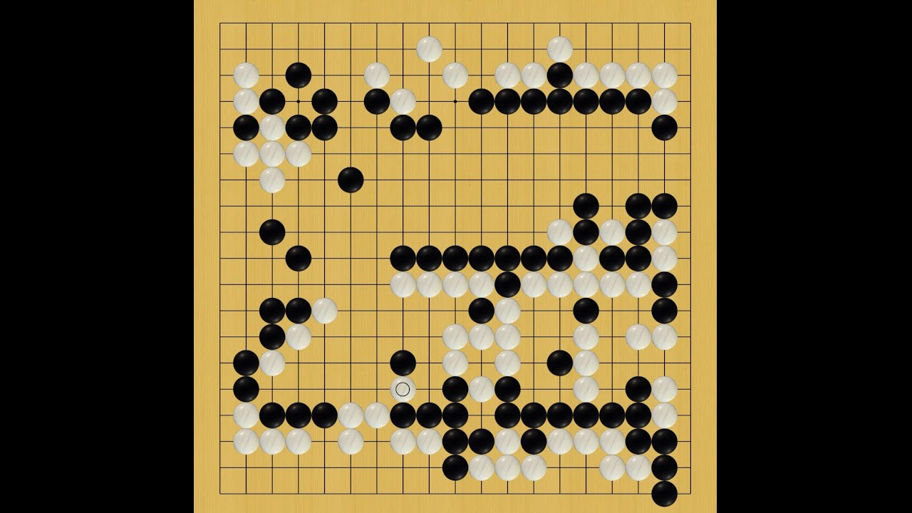 【囲碁の師匠katago変則打ち込み碁】218 三子局【囲碁】