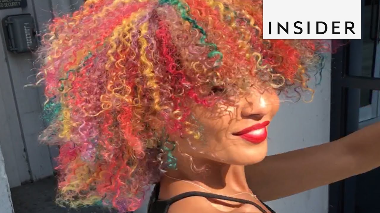 Flawless Rainbow Curls