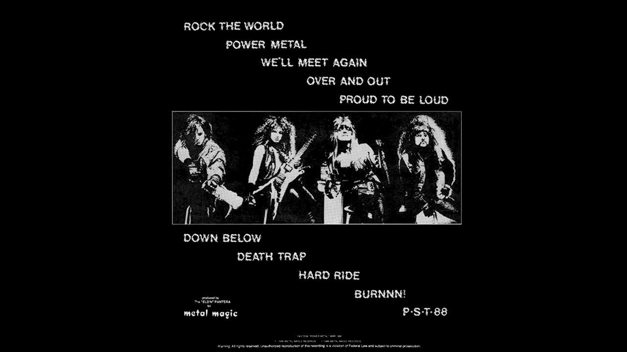 PANTERA - Rock The World (Instrumental) / No Vocals