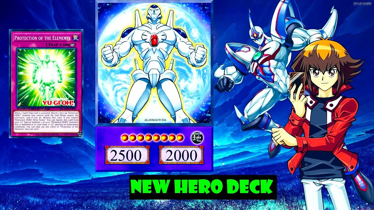 (YGOPRO)new HERO DECK,Pack 2023,Protection of the Elements