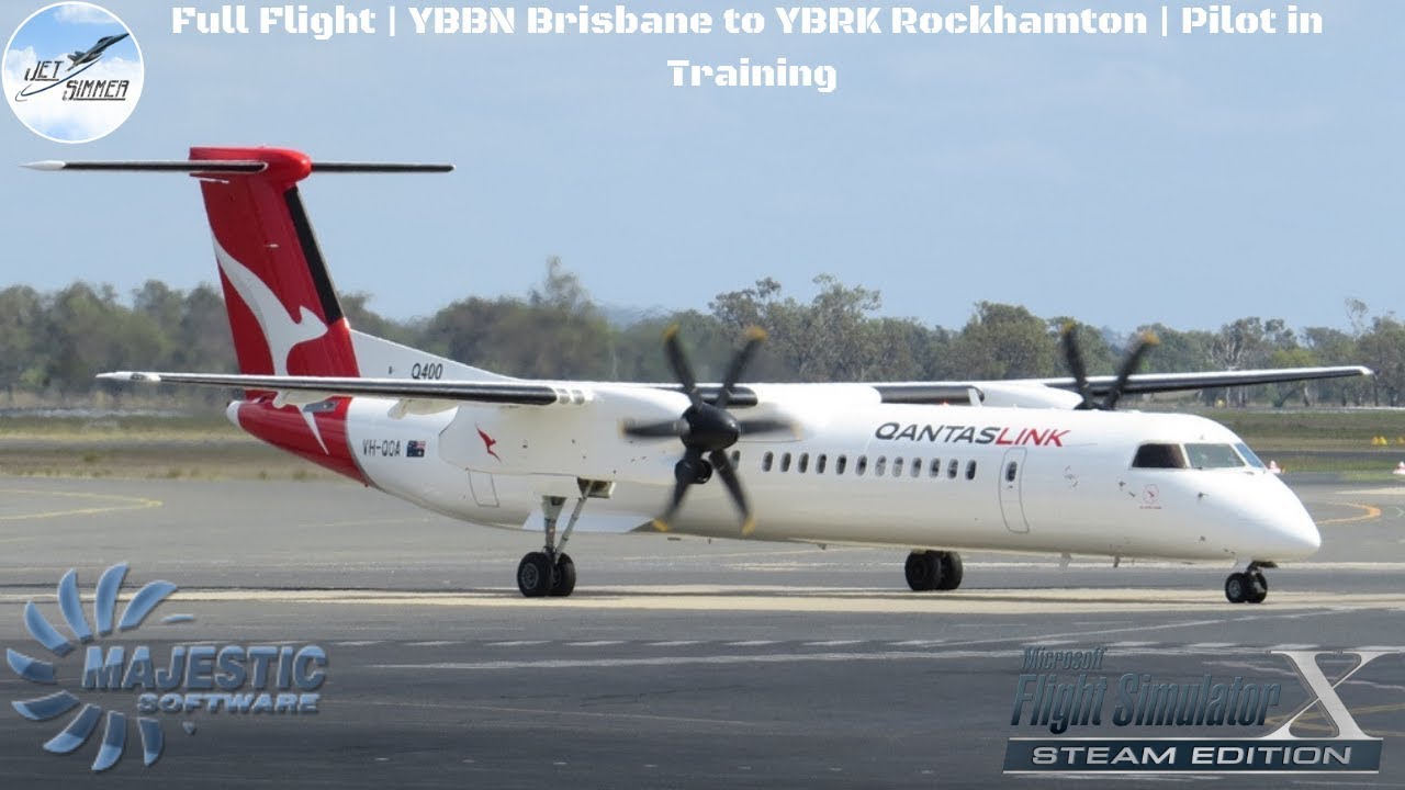 Pilot in Training: Dash 8 Q400 Full Flight