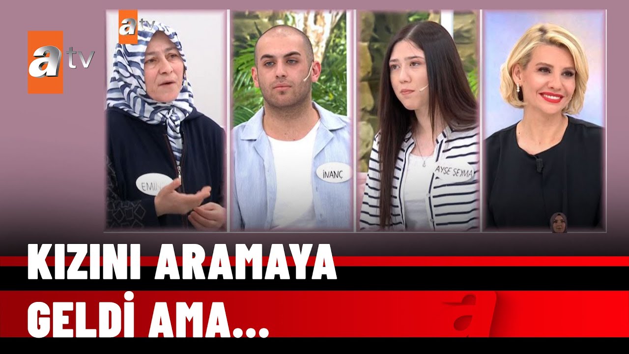 Evden kaçan kıza destek yağdı  - atv Haber 21 Mayıs 2022