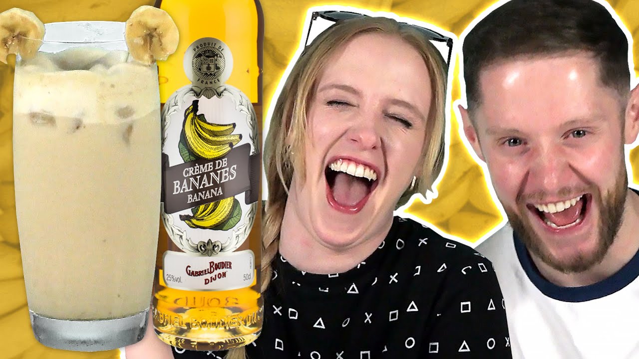 Irish People Try Banana Alcohol Cocktails