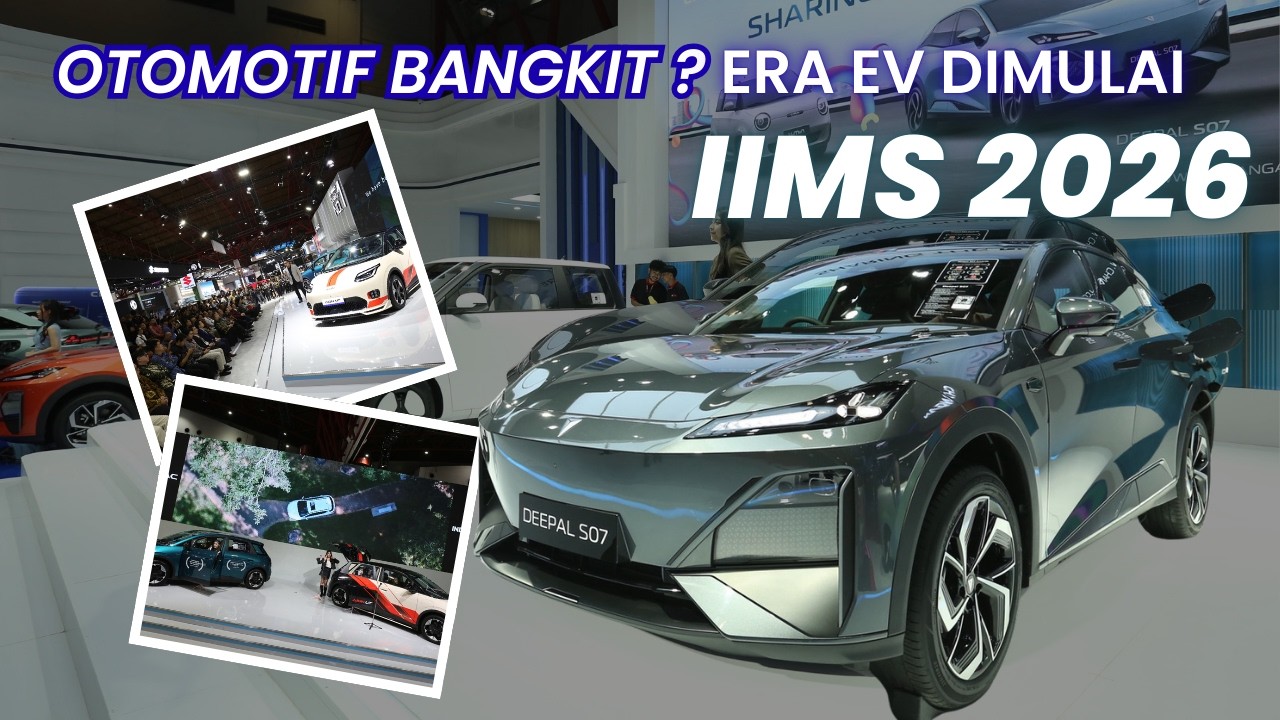 IIMS 2026 Resmi Dibuka, Transaksi & EV Jadi Andalan Pemulihan Otomotif