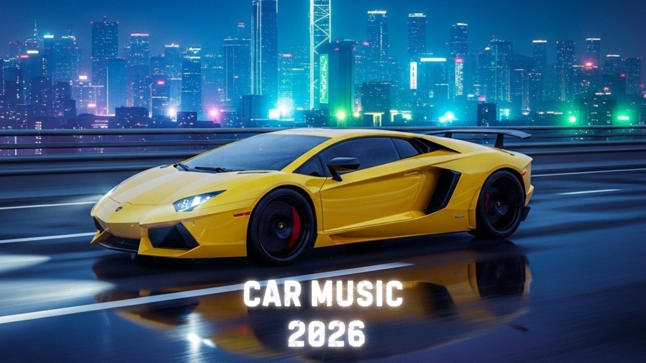 Música para Carro 🚗 EDM Bass Boosted para Dirigir à Noite
