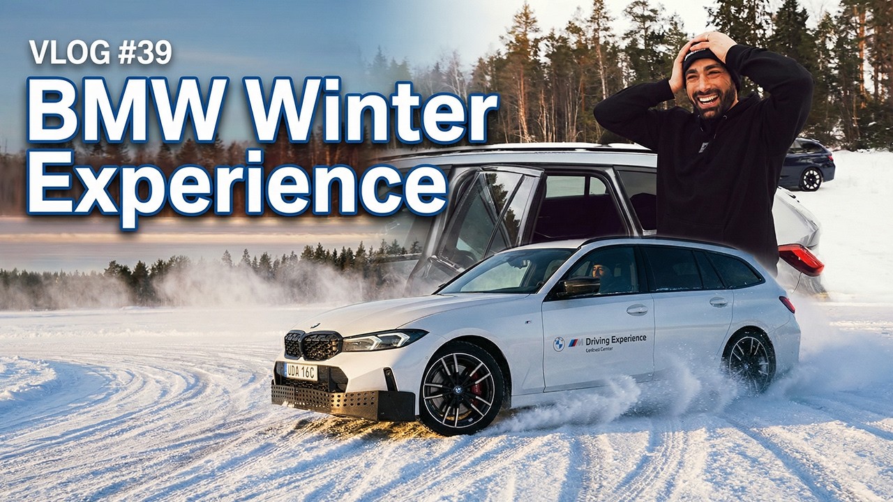 Vi pressar M340i Touring till gränsen på is! 🥶🏎️💨 BMW Winter Experience - [vlog#39]