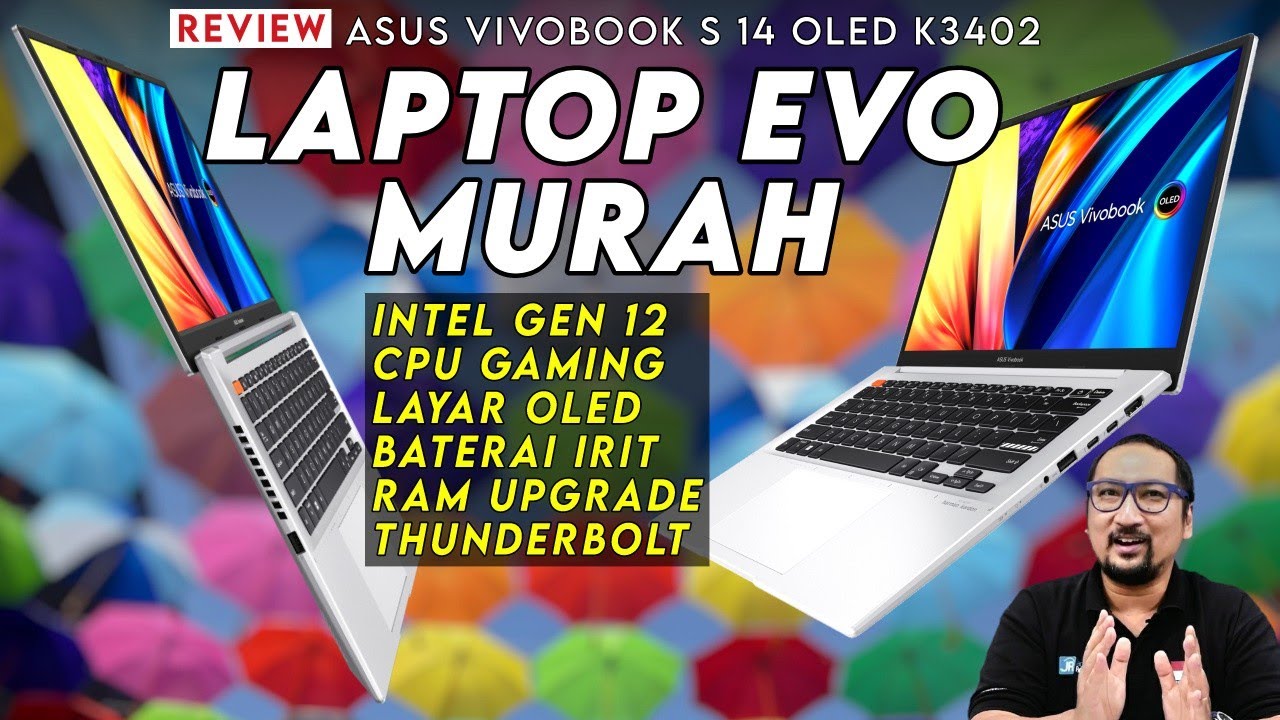 Laptop EVO Murah, Kencang, RAM Upgradeable: Review ASUS Vivobook S 14 OLED K3402