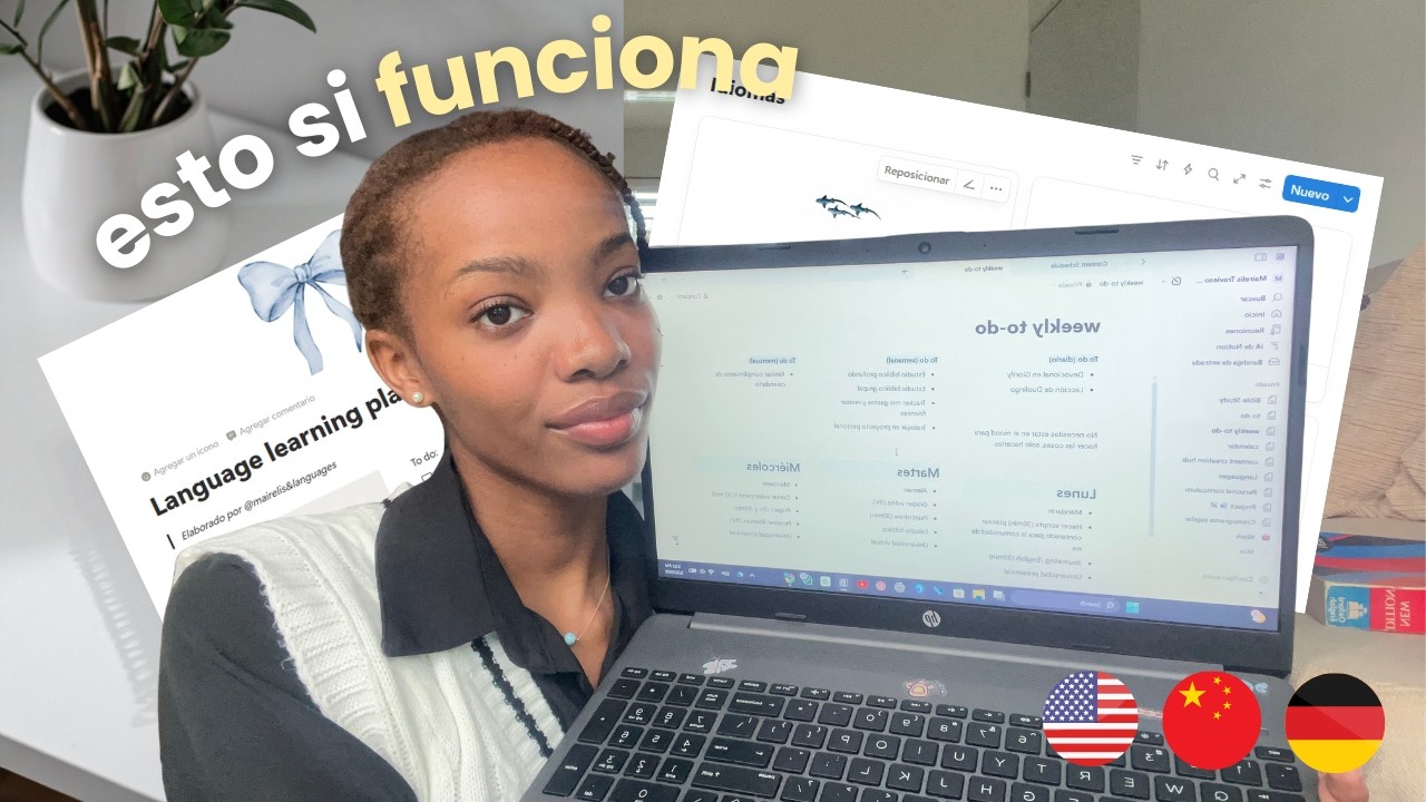 Cómo planear tu aprendizaje de idiomas en 2026 (y no dejarlo en 3 meses) + plantilla de Notion free