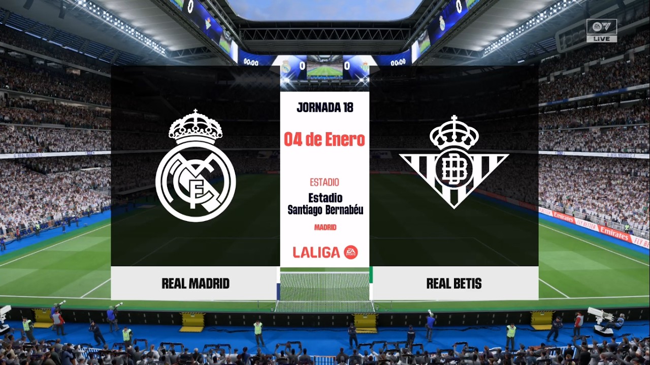 FC 26 [La Liga 25 - 26] - Real Madrid vs Real Betis | Xbox
