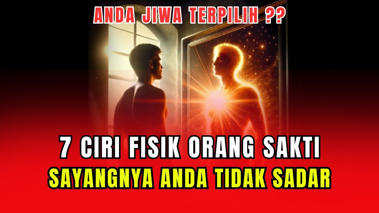KAMU SATU-SATUNYA JIWA TERPILIH !! 7 CIRI FISIK ORANG SAKTI TAPI TIDAK SADAR