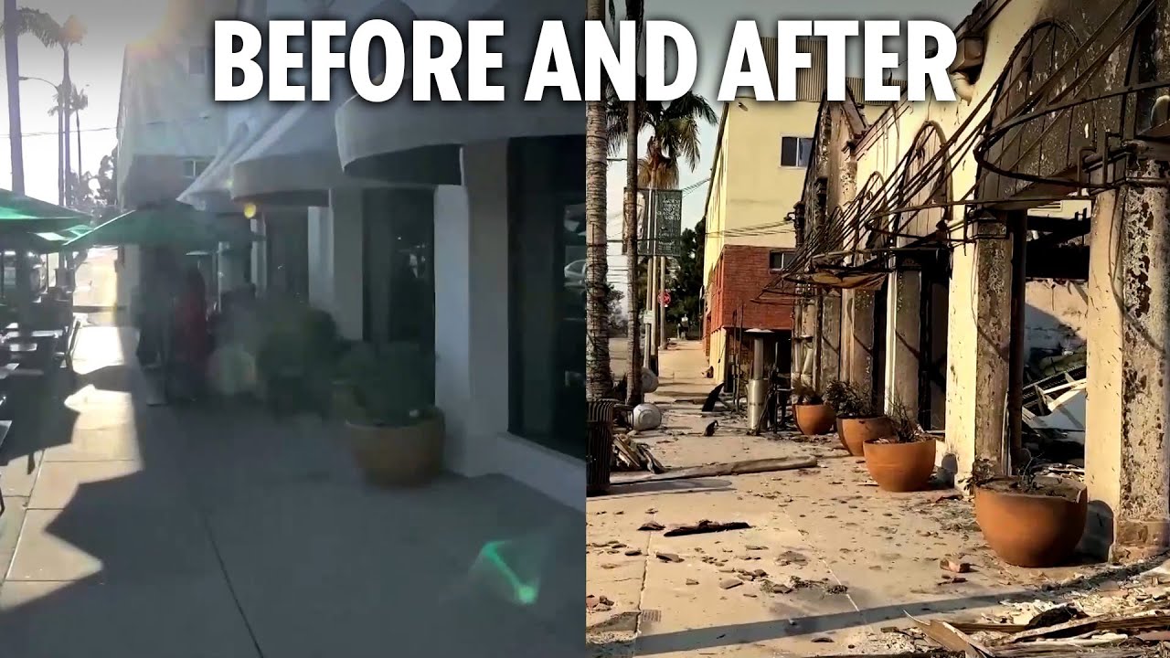 LA wildfires' apocalyptic aftermath revealed in walking tour vid as 36k acres ravaged by flames