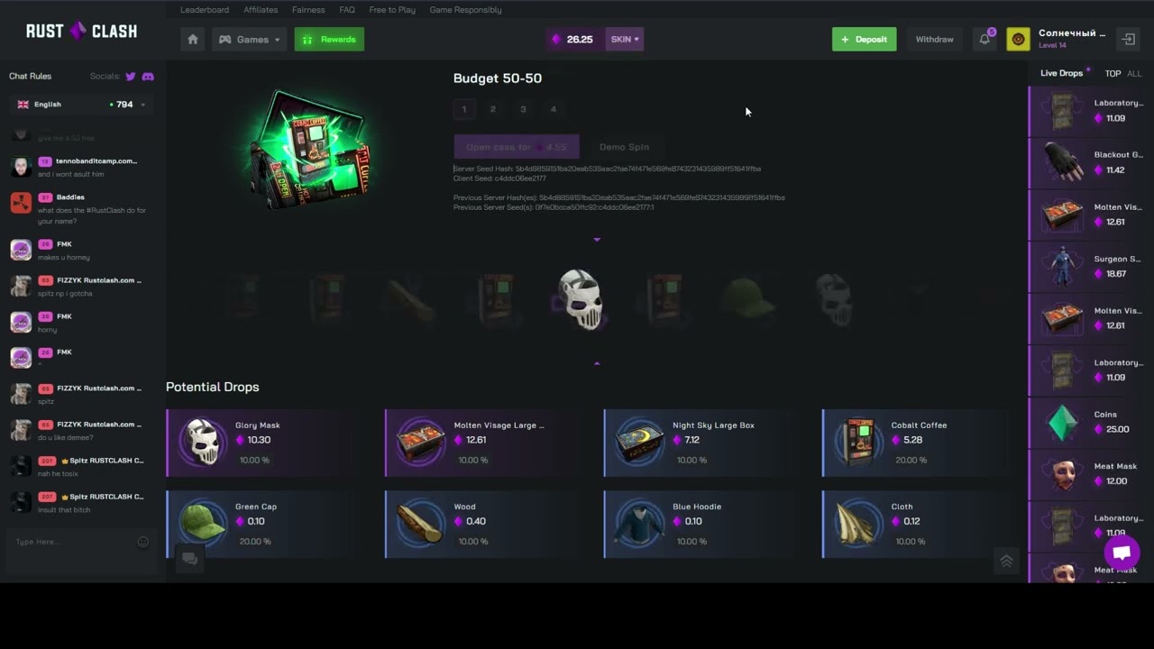 INSANE RUSTCLASH PROFIT