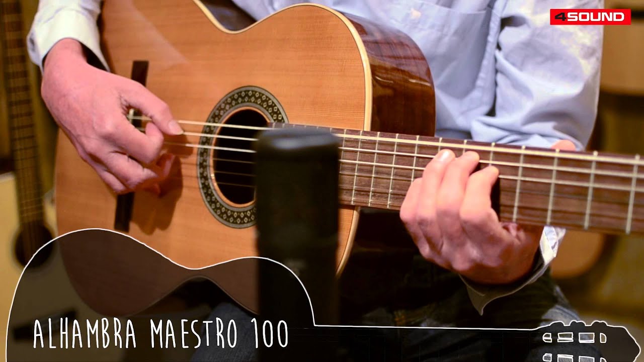 4Sound Gear Guide - Yamaha C45A, Alhambra Maestro 100 og Alhambra Maestro 200