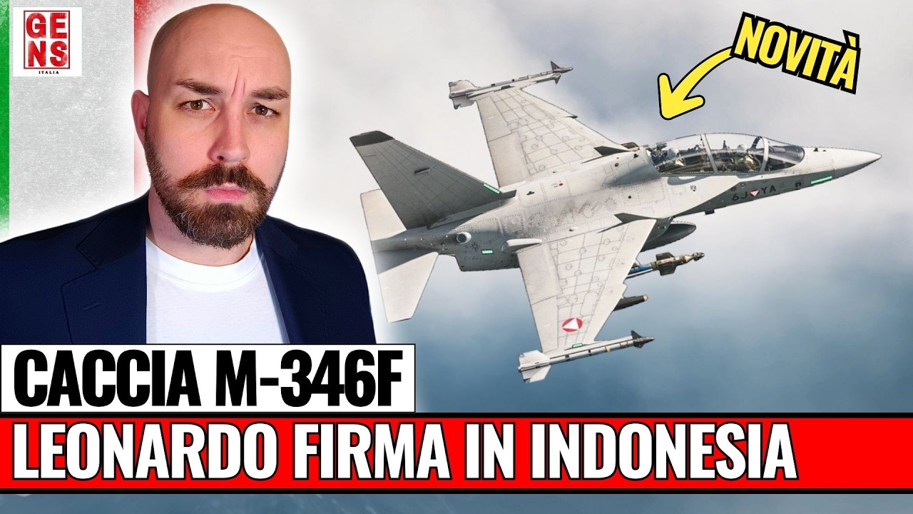 LEONARDO CONQUISTA L'INDONESIA con il VELIVOLO ITALIANO M-346F ?
