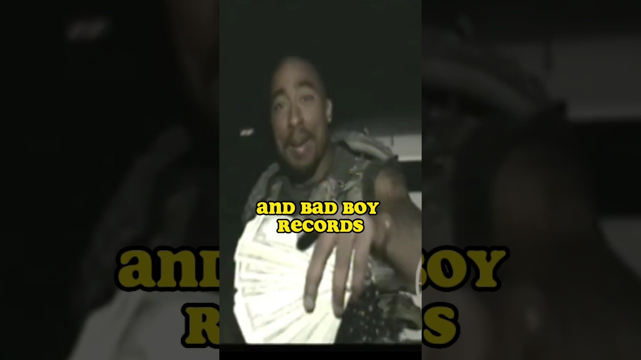 TUPAC LOVES FOR BAD BOY RECORDS 🧢❣️