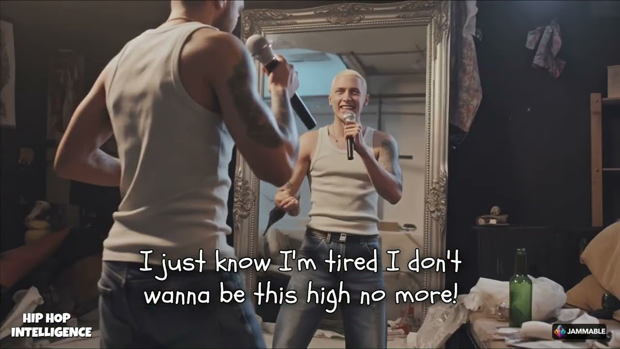 AI Eminem - Train Of Thought (Music Video w/ Lyrics)