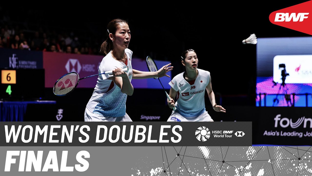 KFF Singapore Badminton Open 2024 | Chen/Jia (CHN) [1] vs. Matsuyama/Shida (JPN) [4] | F