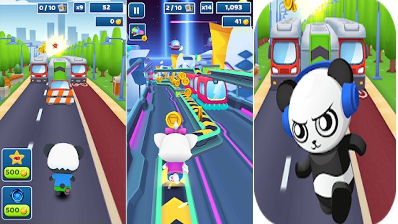 Subway Panda Run - Endless Run‏ android gameplay 2020